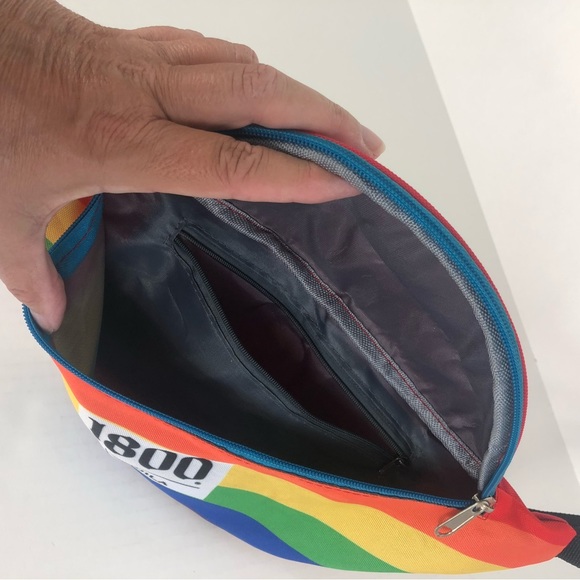 1800 Tequila Rainbow Belt Bag Fanny Pack - Picture 3 of 9